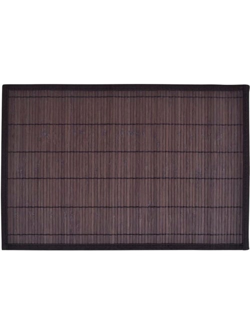 Set de 6 sous-plats rectangulaires en bambou - vidaxl - Kiabi