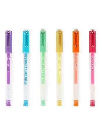 Set de 6 stylos à encre gel Pastel - Spring is in the Air