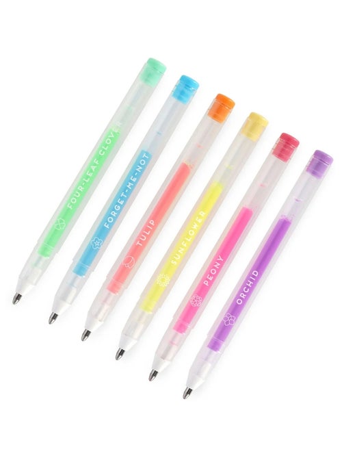 Set de 6 stylos à encre gel Pastel - Spring is in the Air - Kiabi