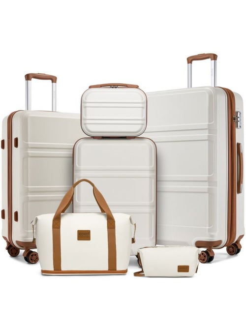 Set de 6 valises - 28/51.5/65/75 cm - kono - Kiabi