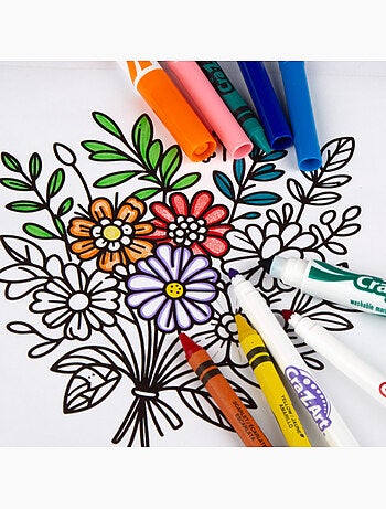 Set de 64 crayons de couleur et feutres cra-z-art