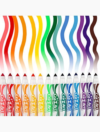 Set de 64 crayons de couleur et feutres cra-z-art