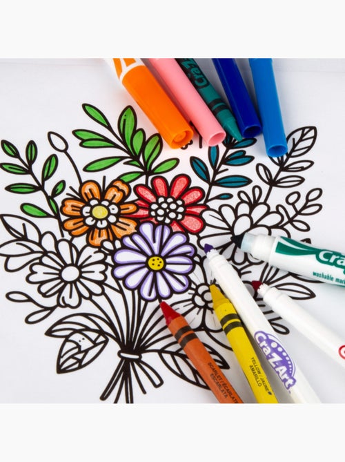 Set de 64 crayons de couleur et feutres cra-z-art - Kiabi