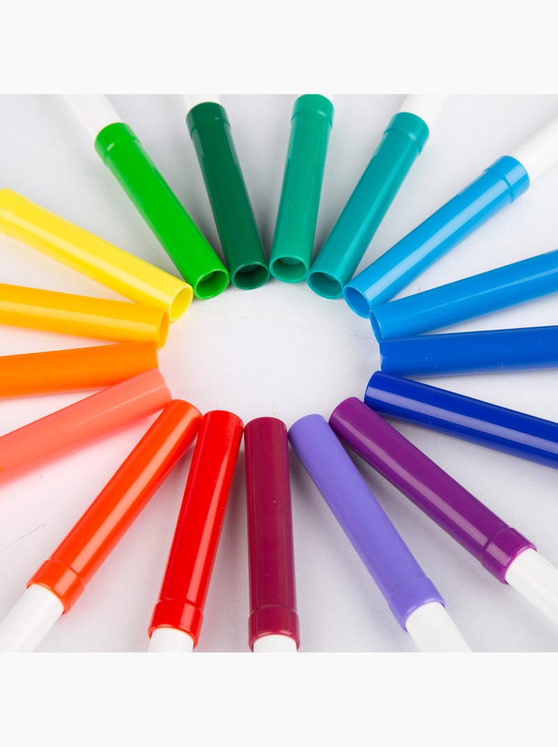 Set de 64 crayons de couleur et feutres cra-z-art N/A - Kiabi