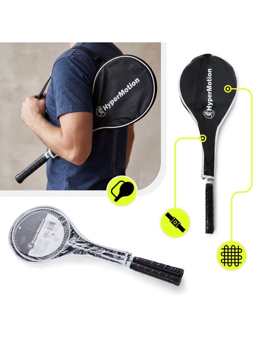 Set de badminton HyperMotion – 2 raquettes avec housse, couleur sauge - Kiabi Set de badminton HyperMotion – 2 raquettes avec housse, couleur sauge - Kiabi