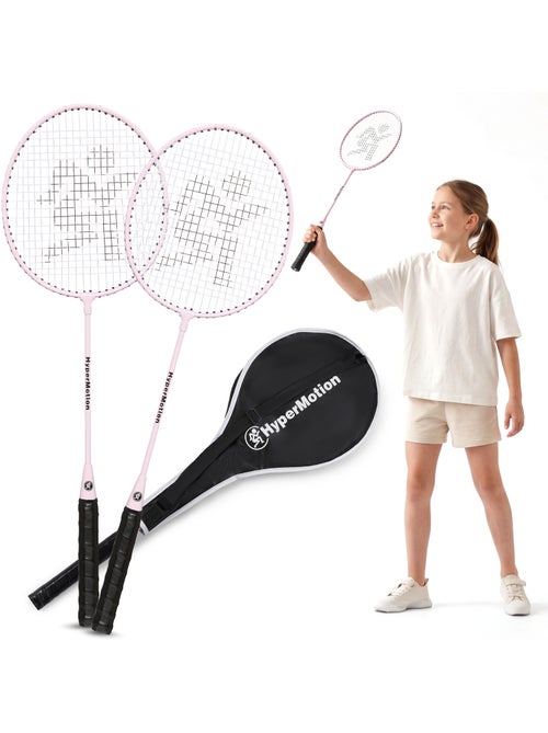 Set de badminton hypermotion – 2 raquettes avec housse - Kiabi