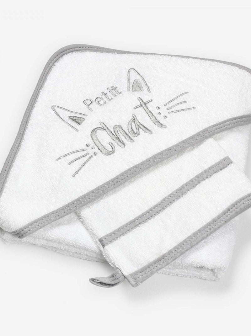 Set De Bain Bébé Kinousses Gris - Kiabi