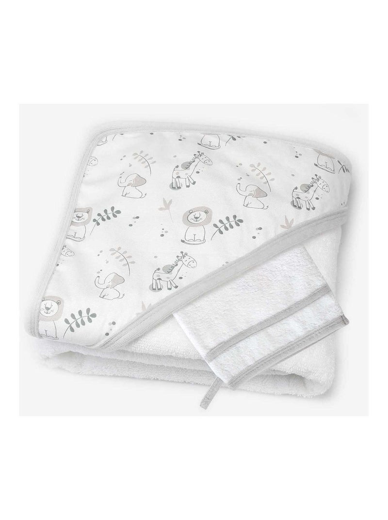 Set de bain bébé Trois Kilos Sept Gris - Kiabi