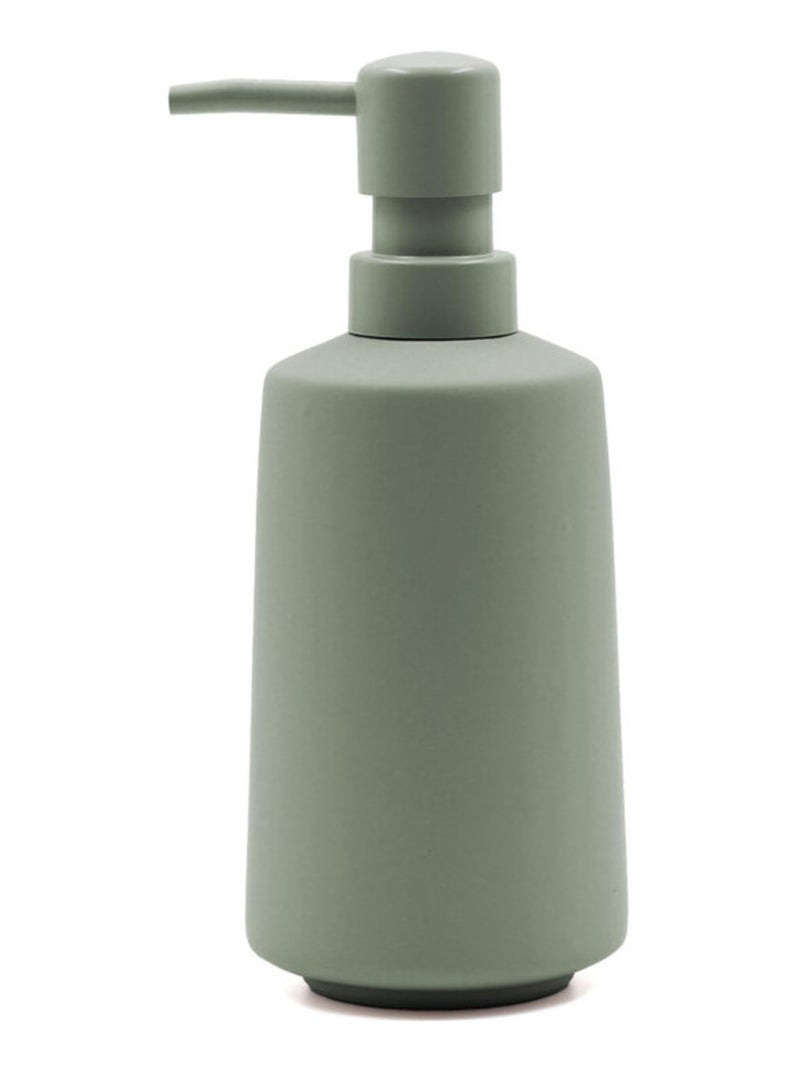 Set de bain en céramique sauge 4 pièces Vert - Kiabi