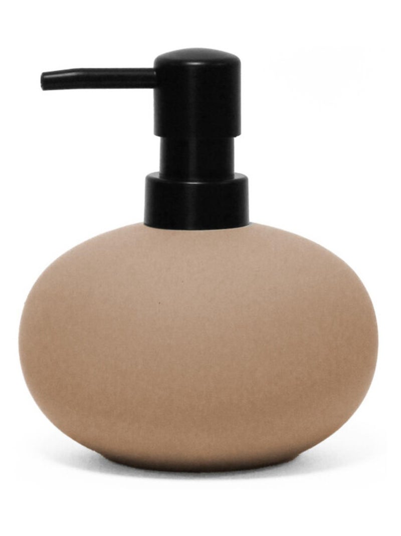 Set de bain en grès Mambo sable 4 pièces Beige - Kiabi