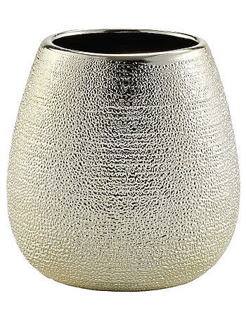 Set de Bain TRÉSOR – 3 Pièces – Grès Uni Métallisé