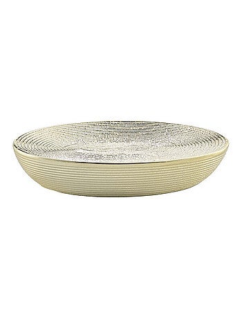 Set de Bain TRÉSOR – 3 Pièces – Grès Uni Métallisé