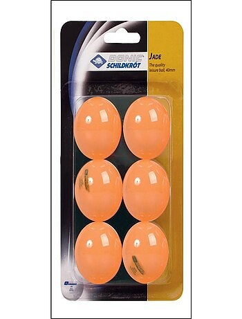 Set de balles de tennis de table. Jade oranges
