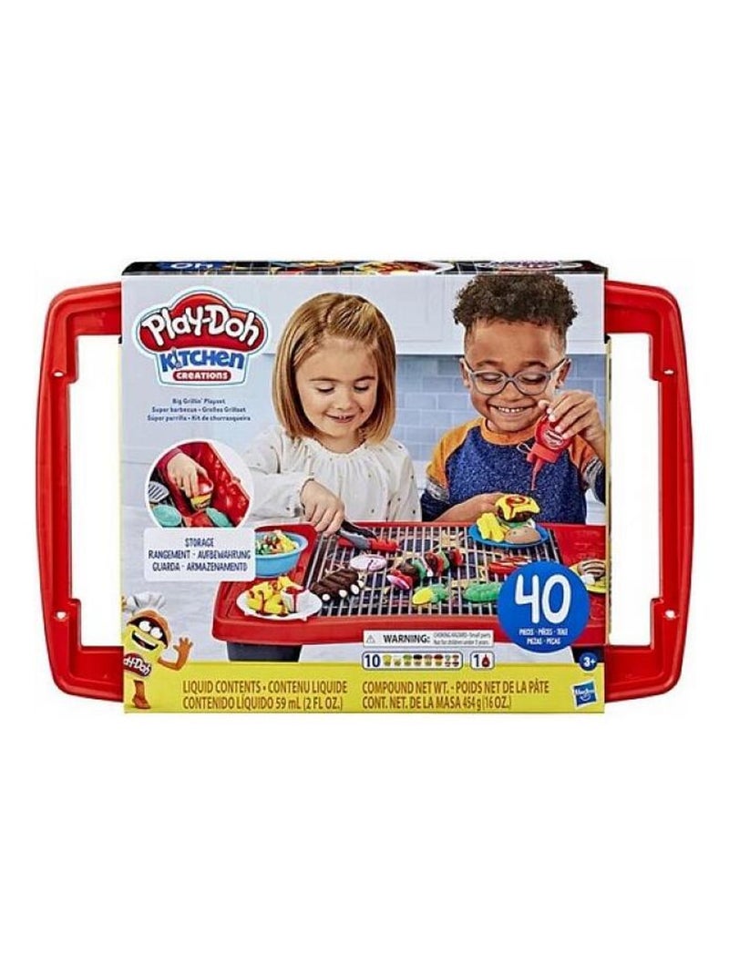 Set de Barbecue Play-Doh pour Petits Chefs N/A - Kiabi