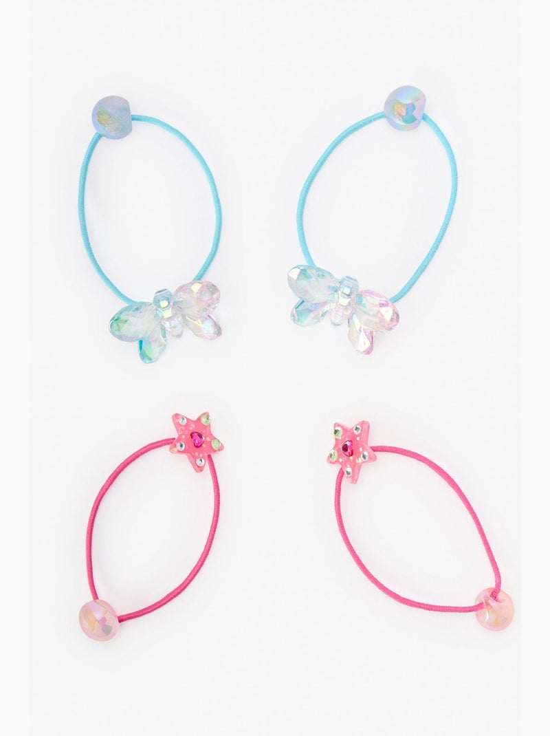 Set de barrettes candy pour fille penti Rose fluo - Kiabi