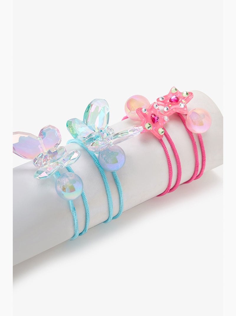Set de barrettes candy pour fille penti Rose fluo - Kiabi