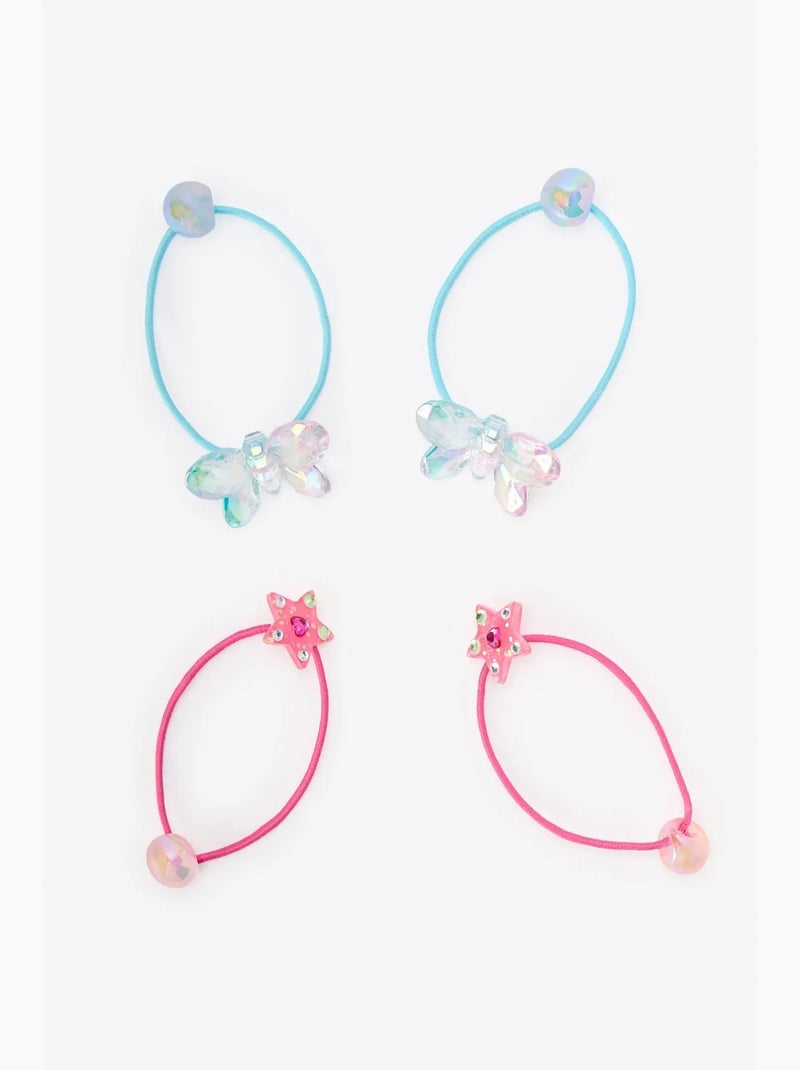 Set de barrettes candy pour fille penti Rose fluo - Kiabi