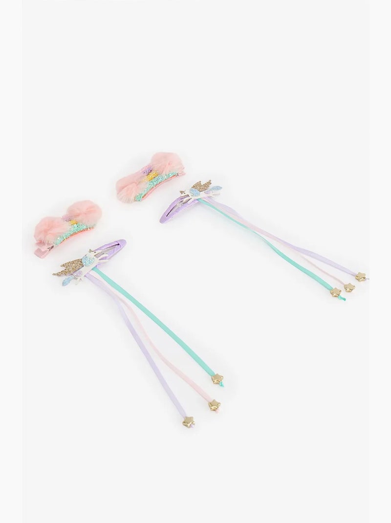 Set de barrettes rainbow pour fille penti Rose - Kiabi