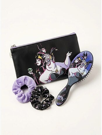 Set de beauté coiffure 4 pièces disney villains