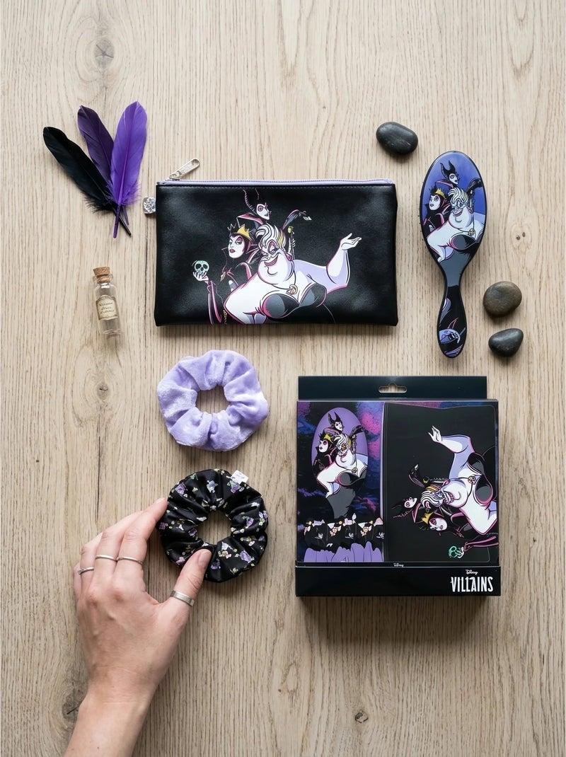 Set de beauté coiffure 4 pièces disney villains Noir - Kiabi