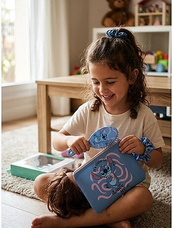 Set de beauté coiffure 4 pièces stitch disney
