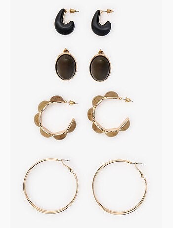Set de boucles d'oreilles nicole penti