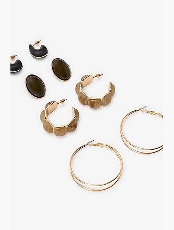 Set de boucles d'oreilles nicole penti