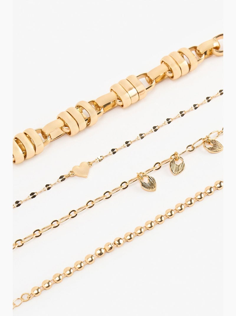 Set de bracelets maria penti Or - Kiabi
