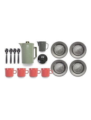 Set de café en filet 17 pcs