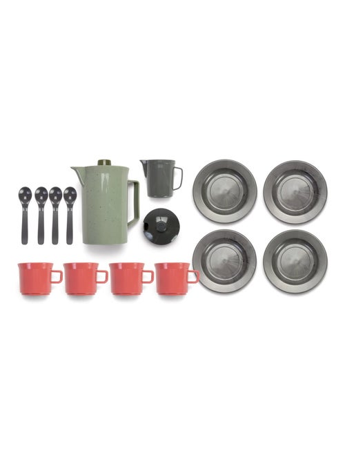 Set de café en filet 17 pcs - Kiabi
