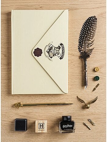 Set de calligraphie stylo plume et papeterie chouette Harry Potter Warner Bros