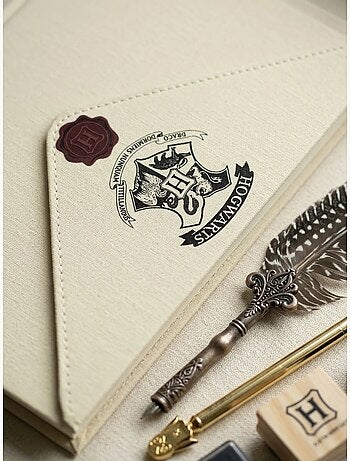 Set de calligraphie stylo plume et papeterie chouette Harry Potter Warner Bros
