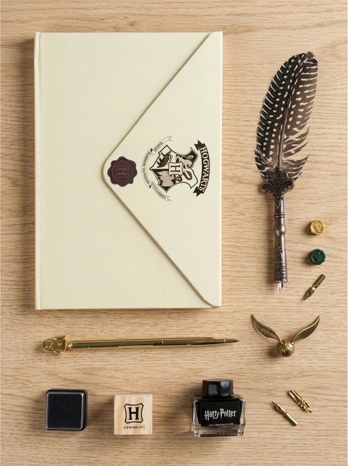 Set de calligraphie stylo plume et papeterie chouette Harry Potter Warner Bros - Kiabi Set de calligraphie stylo plume et papeterie chouette Harry Potter Warner Bros - Kiabi