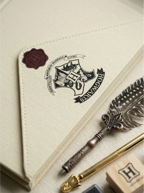 Set de calligraphie stylo plume et papeterie chouette Harry Potter Warner Bros - Kiabi Set de calligraphie stylo plume et papeterie chouette Harry Potter Warner Bros - Kiabi