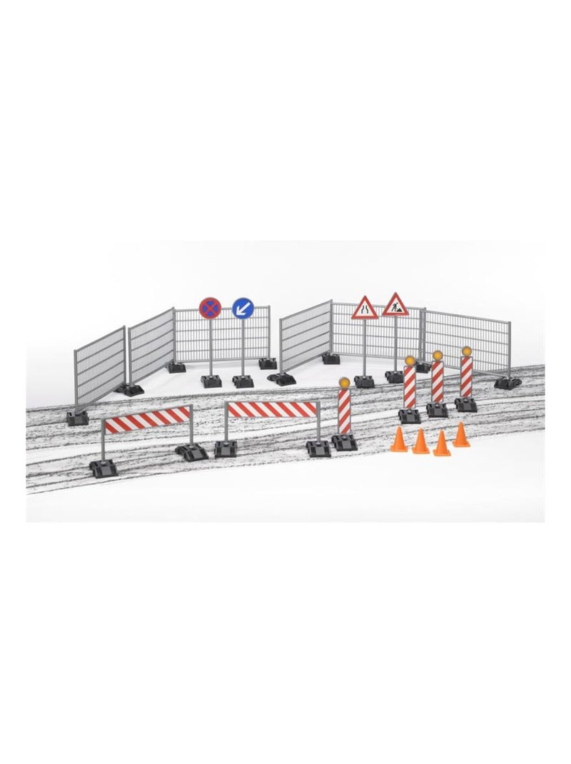 Set de construction - Barrières et signalisations Multicolore - Kiabi