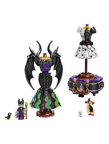 Set de Construction LEGO Disney : Les Robes de Maléfique et Cruella D'Enfer - 43262