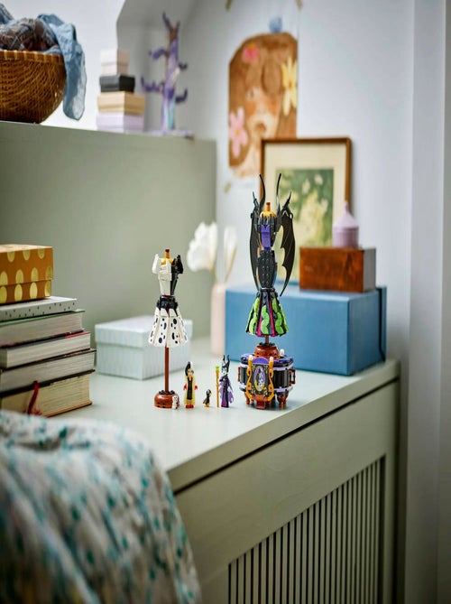 Set de Construction LEGO Disney : Les Robes de Maléfique et Cruella D'Enfer - 43262 - Kiabi