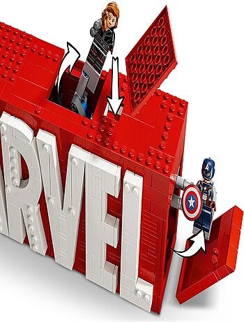 Set de Construction LEGO Marvel Logo avec Super-Héros - 76313