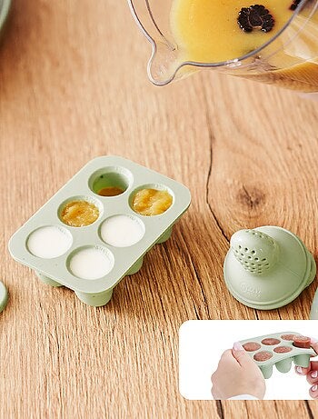 Set de contenants et grignoteuse en silicone