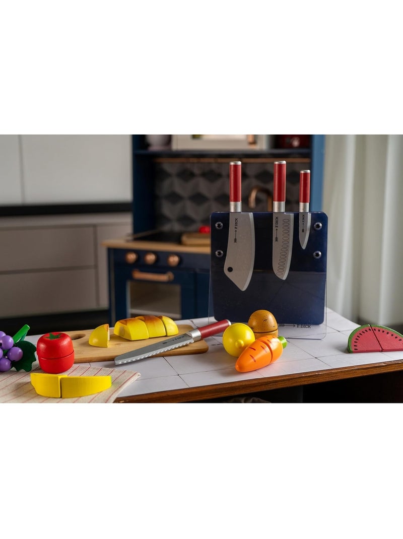 Set de couteaux en bois Rouge - Kiabi