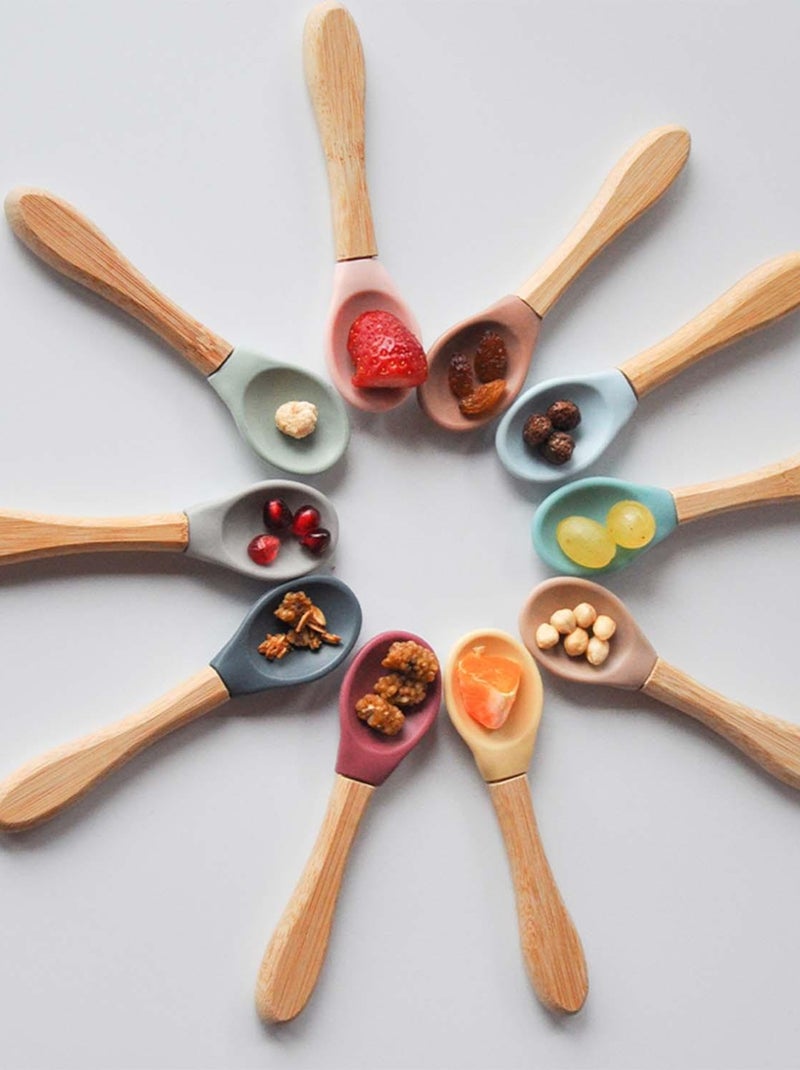 Set de couverts bébé fourchette et cuillère Minikoioi Marron - Kiabi