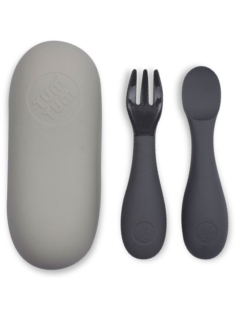 Set de couverts en silicone Gris Gris - Kiabi
