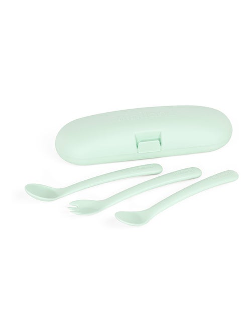 Set De Couverts Enfant Picneat Mint Miniland - Kiabi