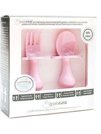 Set de couverts ergonomiques d'apprentissage