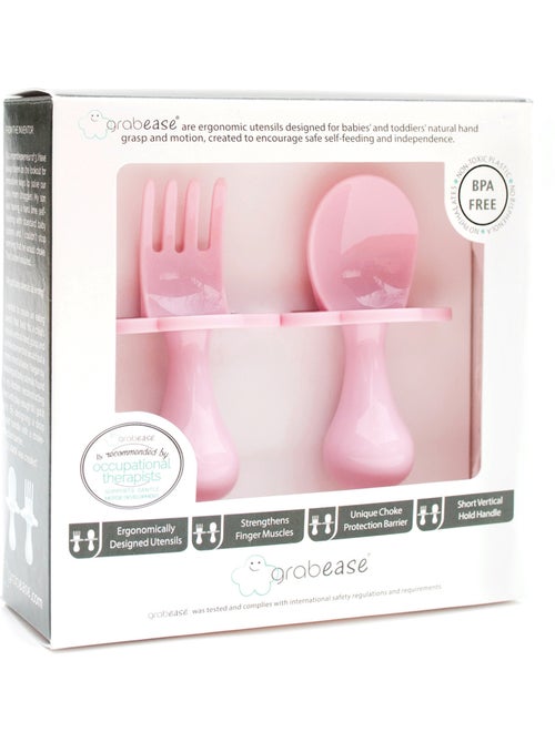 Set de couverts ergonomiques d'apprentissage - Kiabi Set de couverts ergonomiques d'apprentissage - Kiabi