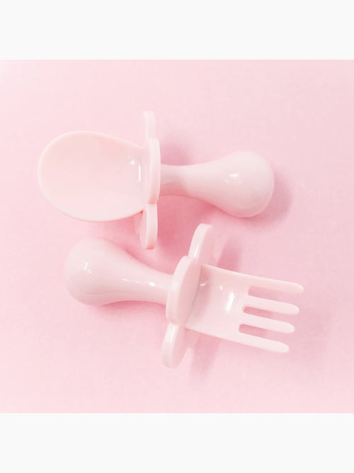 Set de couverts ergonomiques d'apprentissage - Kiabi Set de couverts ergonomiques d'apprentissage - Kiabi