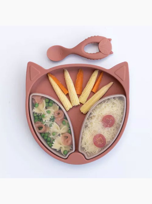 Set de Cuillères Bébé en Silicone Tidy Tot - Kiabi