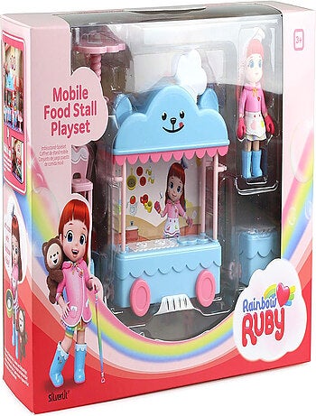 Set De Cuisine Mobile Rainbow Ruby + Figurines - Silverlit