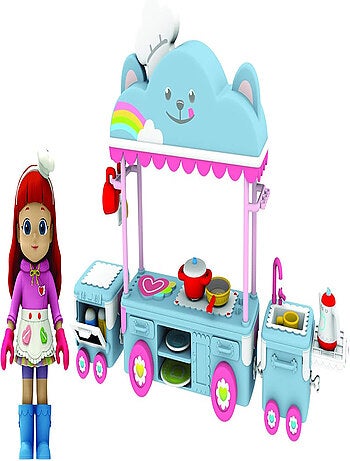 Set De Cuisine Mobile Rainbow Ruby + Figurines - Silverlit