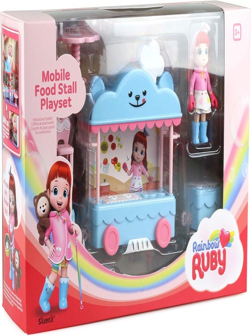 Set De Cuisine Mobile Rainbow Ruby + Figurines - Silverlit - Kiabi